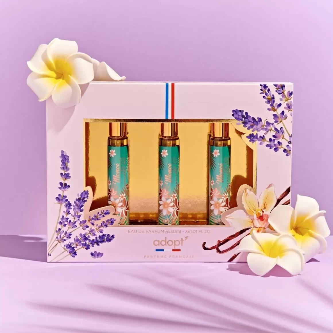 Hot Trio Monoi Des Iles Coffret Parfum